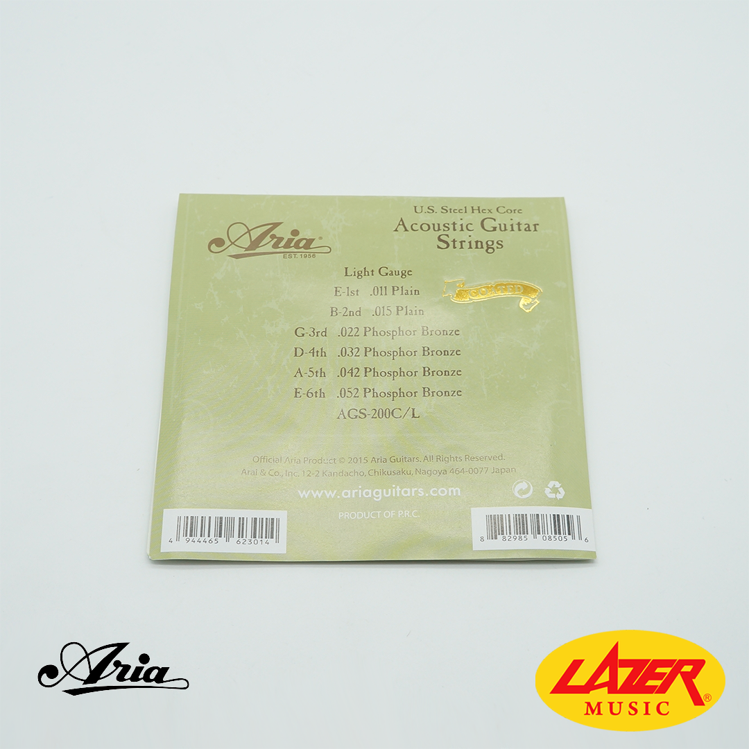 Aria AGS-200C Acoustic Guitar Strings